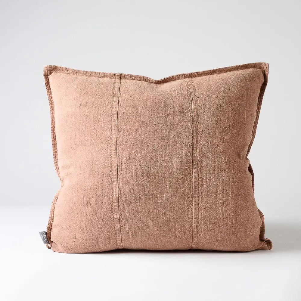 Luca® Linen Cushion - Clay - 50x50cm