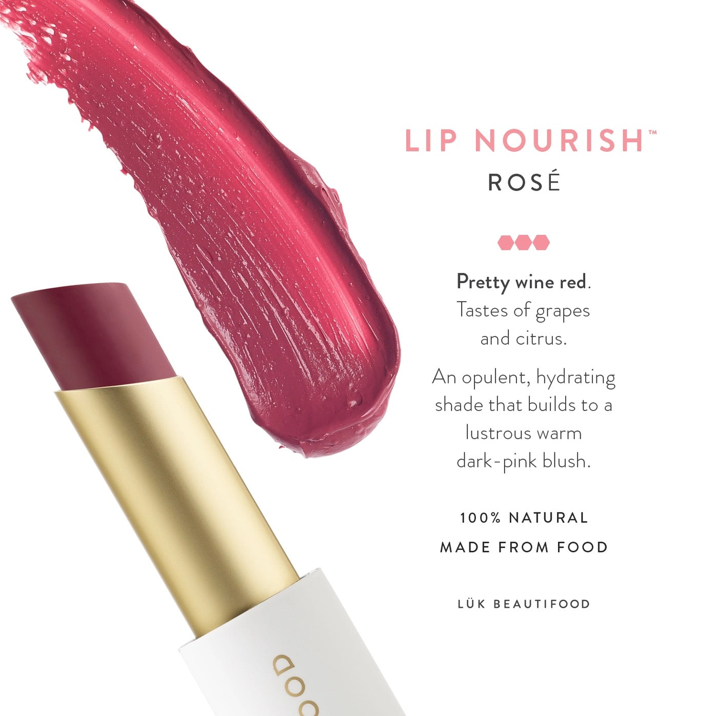 Lip Nourish™ Lipstick - Rosé