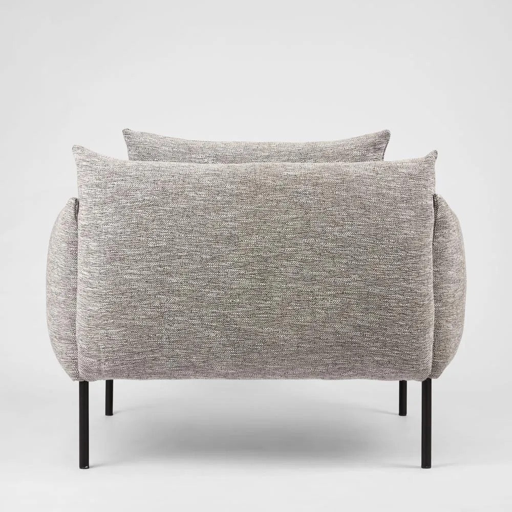 GIANO ARMCHAIR GREY FLECK