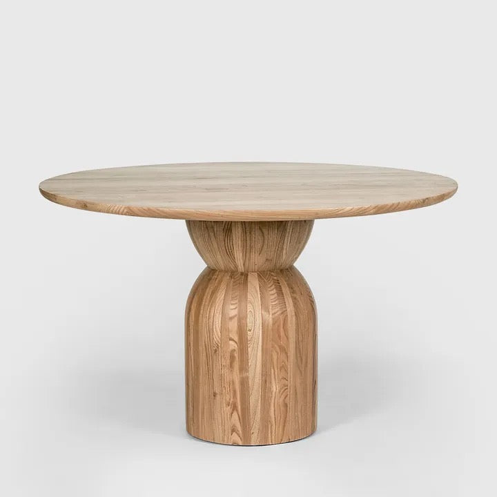 OLIVE DINING TABLE ROUND 120 NATURAL