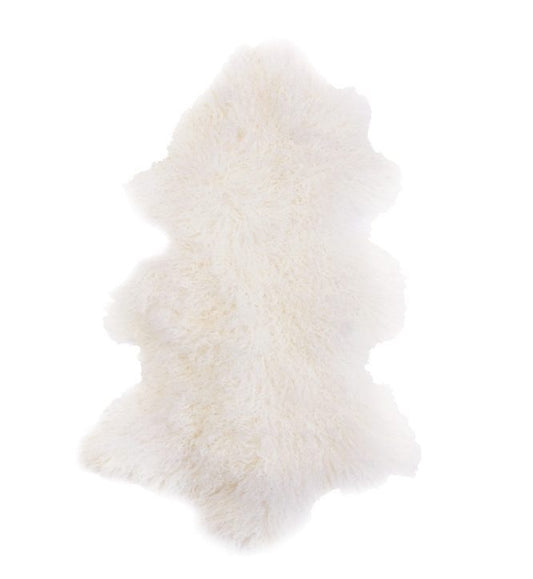 TIBETAN FUR HIDE – NATURAL WHITE