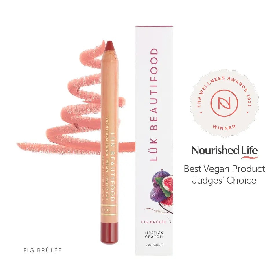 Eco-Luxe Lipstick Crayon - Fig Brûlée