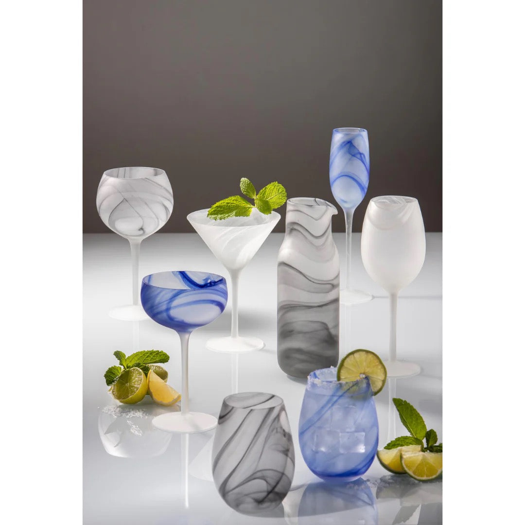 Skylar Frost 2pk Stemless Glass
