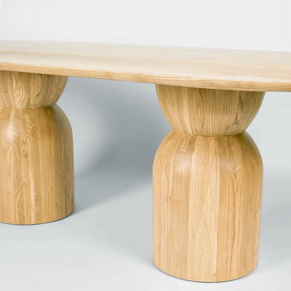 OLIVE DINING TABLE OVAL 240