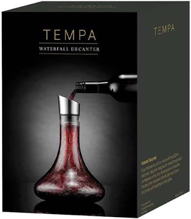 Quinn waterfall wine decanter