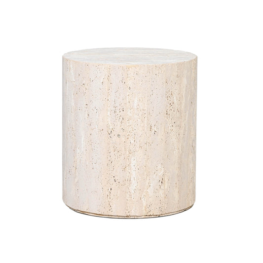GEROME – SIDE TABLE SMALL – LIGHT TRAVERTINE
