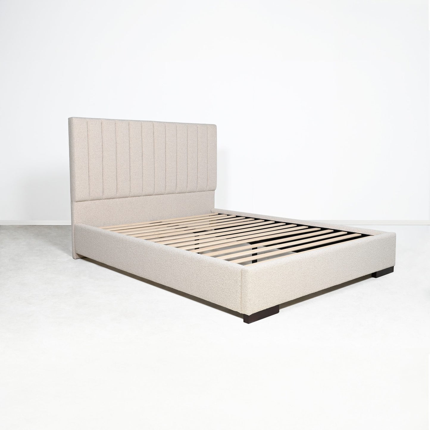 Renee Bed - Full Bed - Oatmeal - Queen