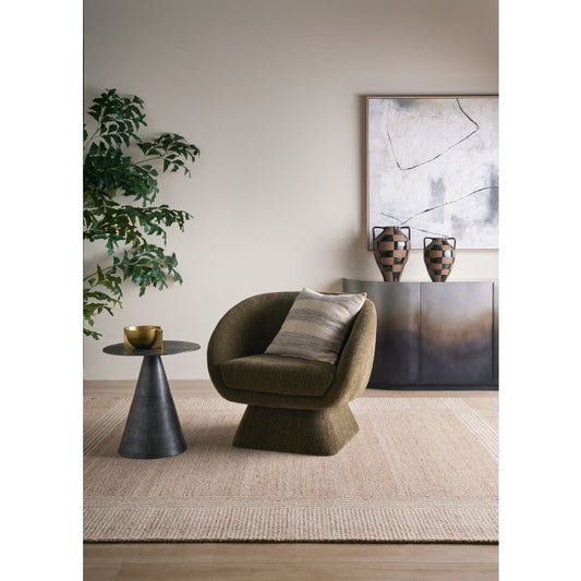 LUCCA SWIVEL CHAIR GREEN 73X88X81CM