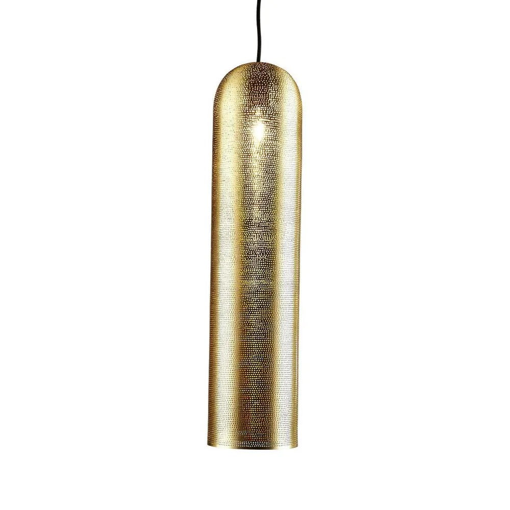 MOROCCAN PIPE CEILING PENDANT BRASS