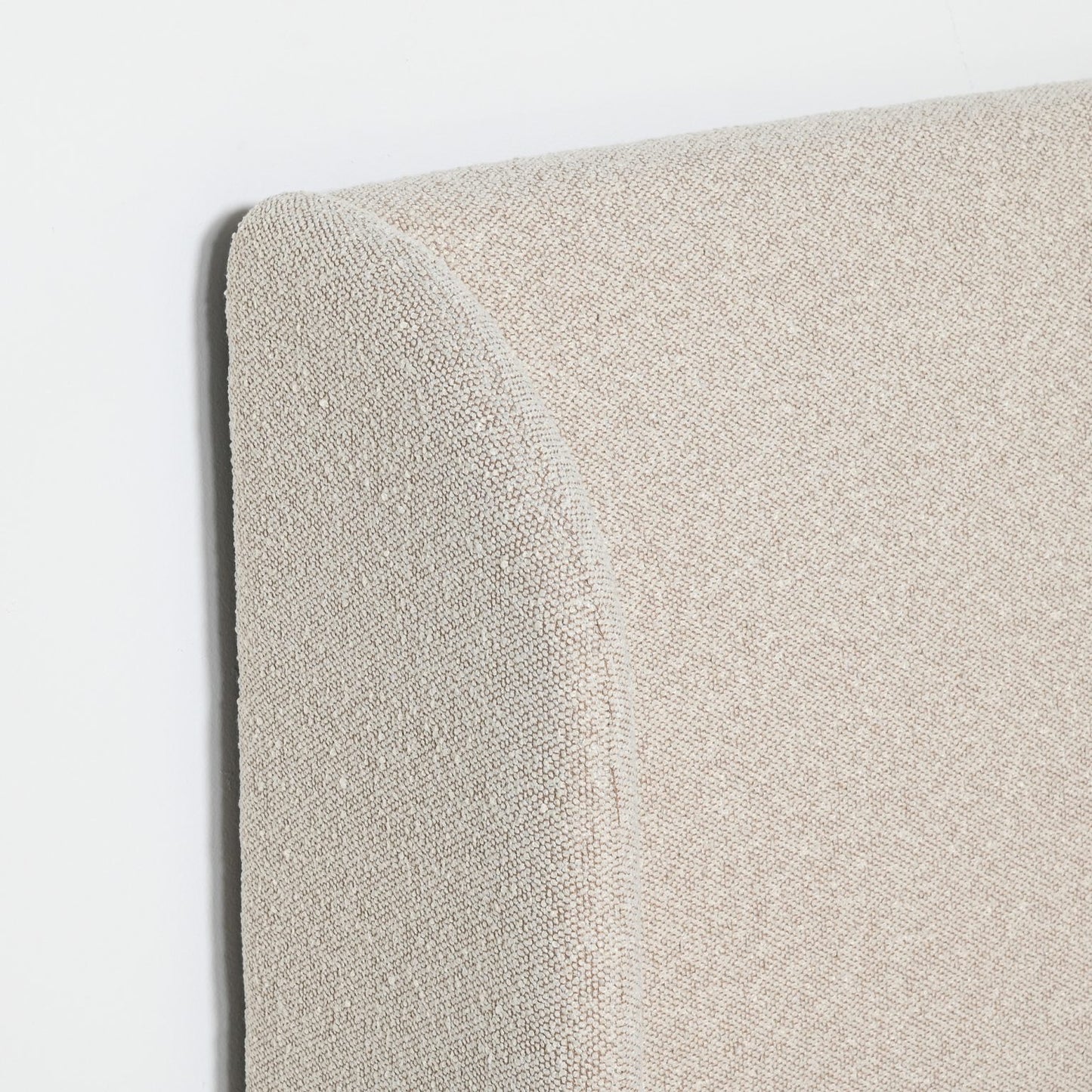 BAXTER – HEADBOARD WITH WING – OATMEAL - KING