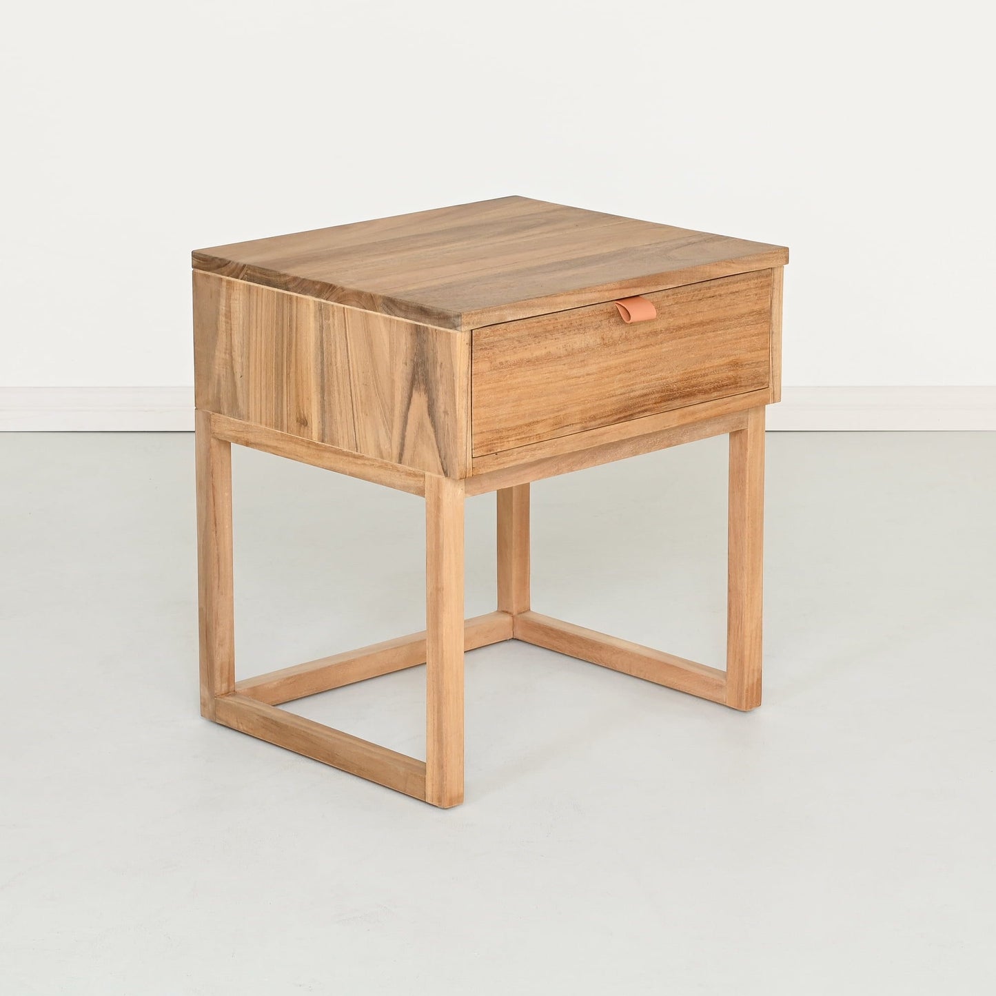 ORI – BEDSIDE TABLE WITH DRAWER - WOOD – NATURAL