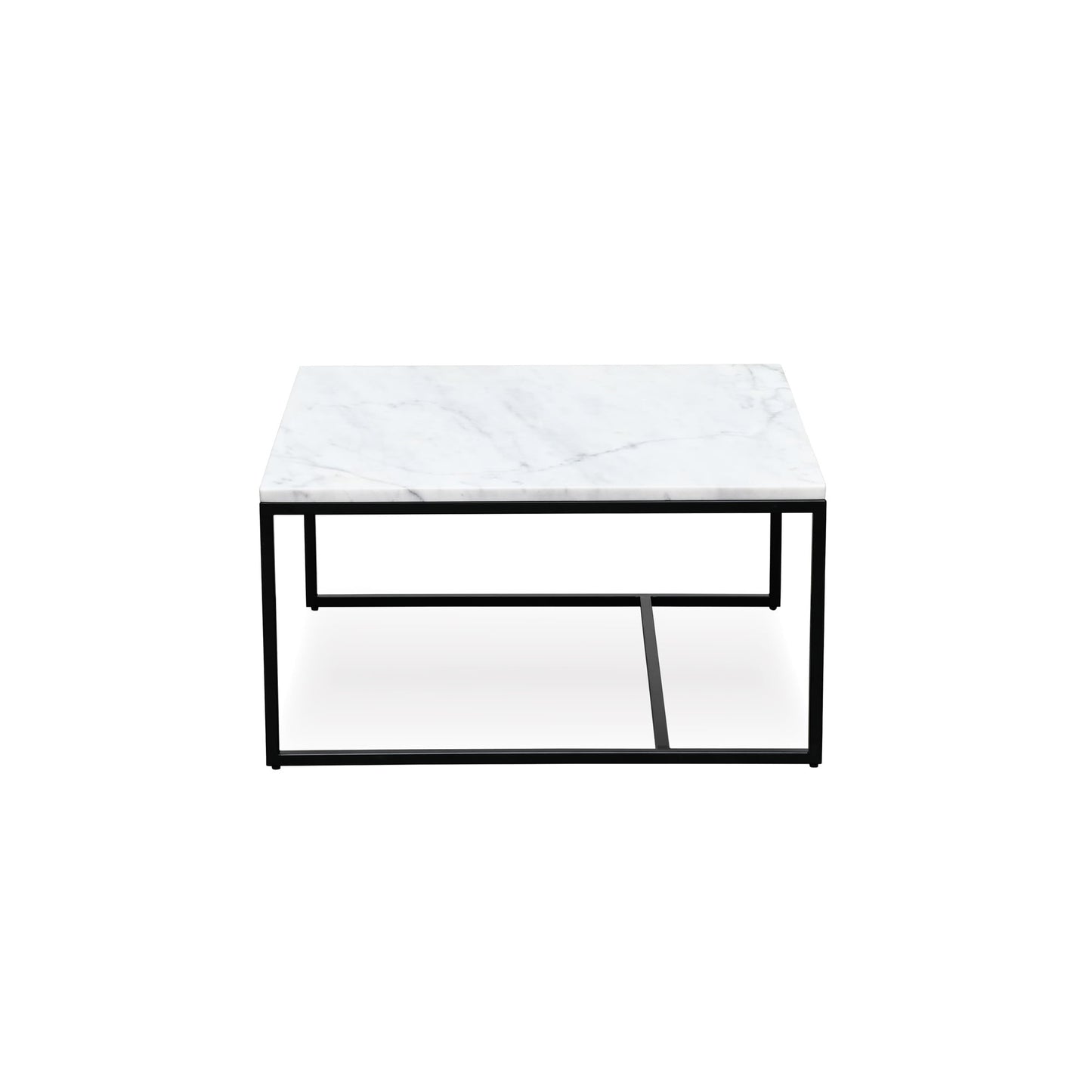 RENO COFFEE TABLE MEDIUM – WHITE MARBLE