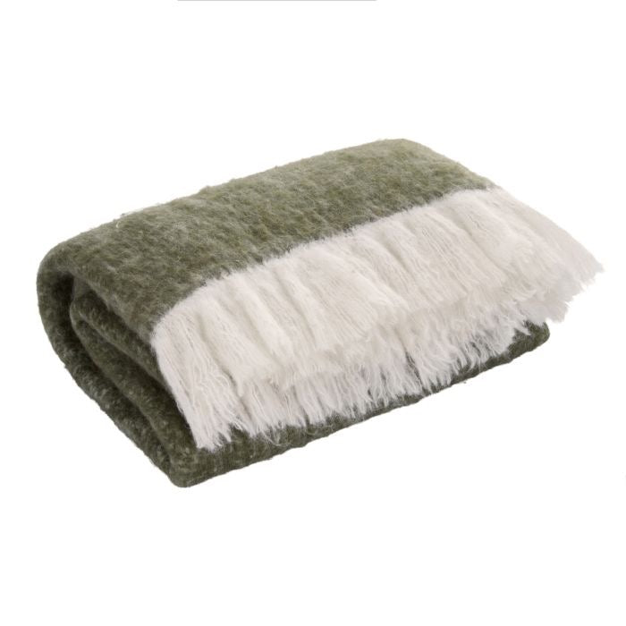 JOSEPH THROW GREEN 180X130X10CM