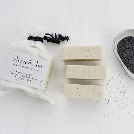 Soap 3 Pack 240g - Lemon Myrtle & Poppy Seed
