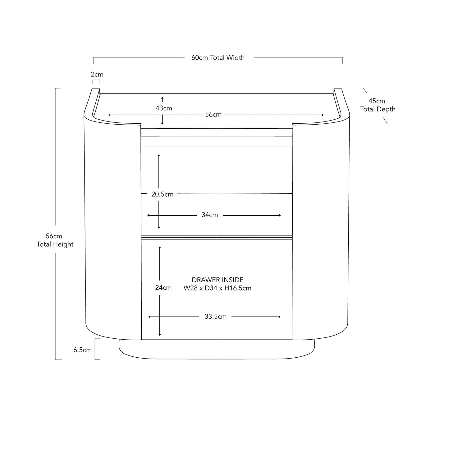 LAPPA – BEDSIDE TABLE WITH DRAWER – WOOD – NATURAL AND GREEN