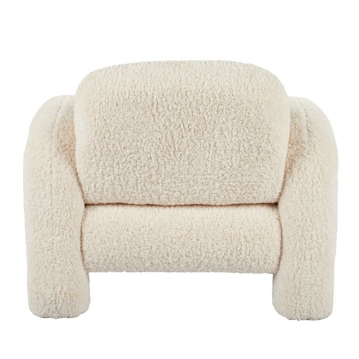 MIA ARMCHAIR OFF WHITE 90.5X81X75CM