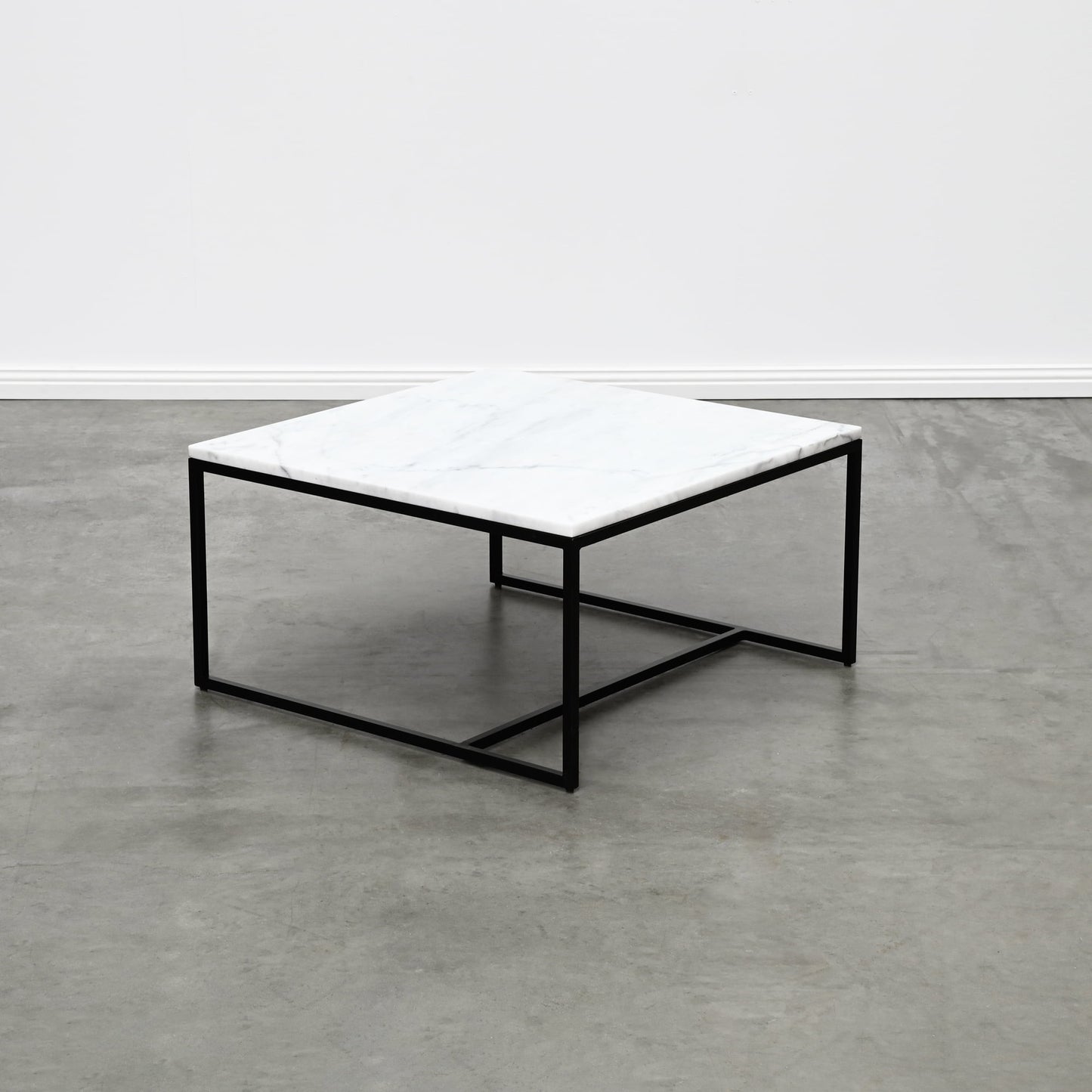 RENO COFFEE TABLE MEDIUM – WHITE MARBLE