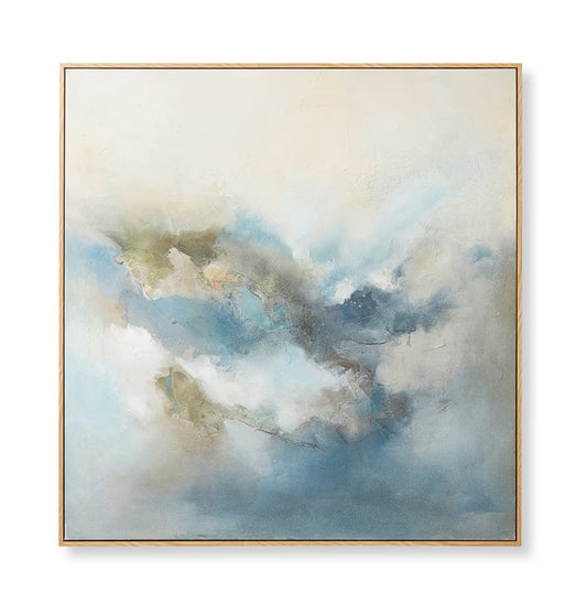 Night Sky Hand Painted Wall Ar - 120 x 5 x 120cm