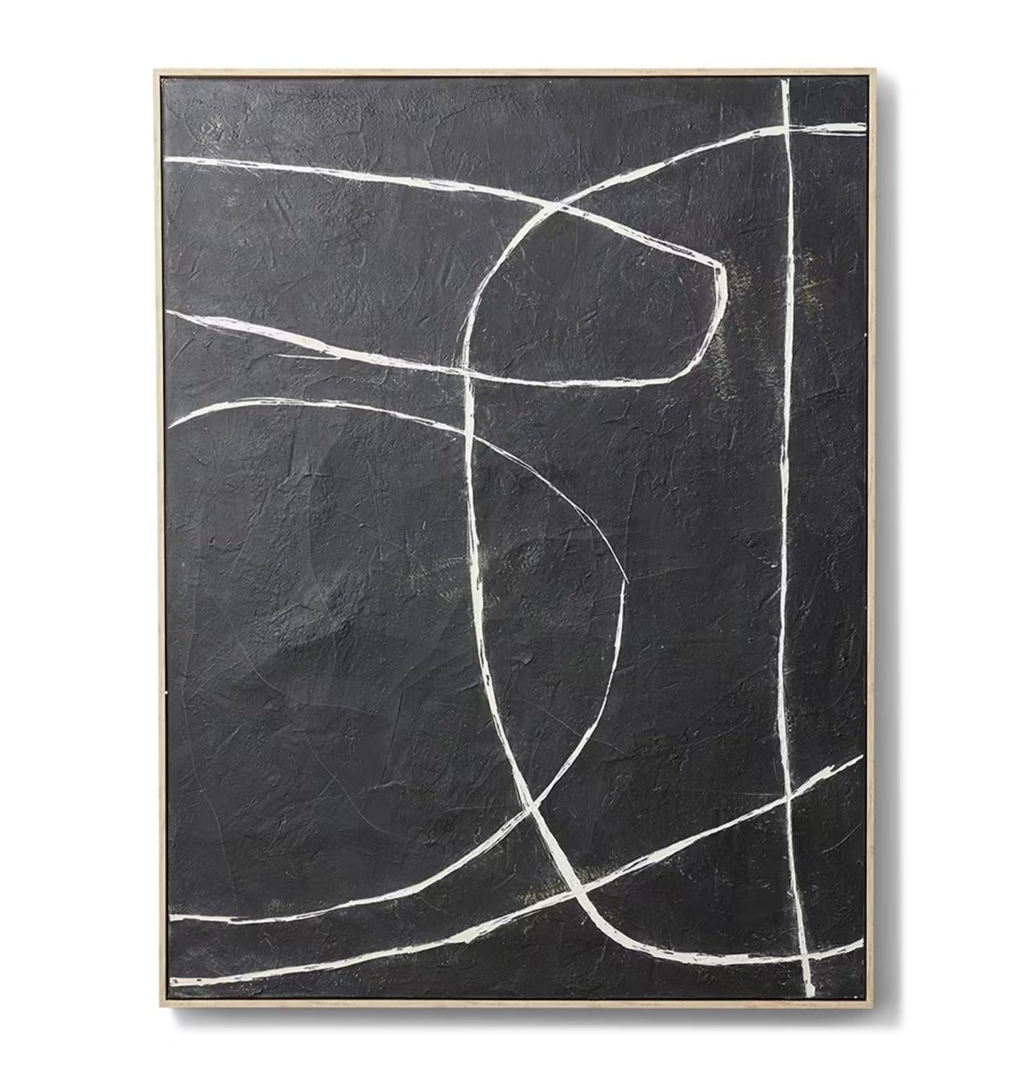 Olanna Hand Painted Wall Art - 120 x 5 x 150cm