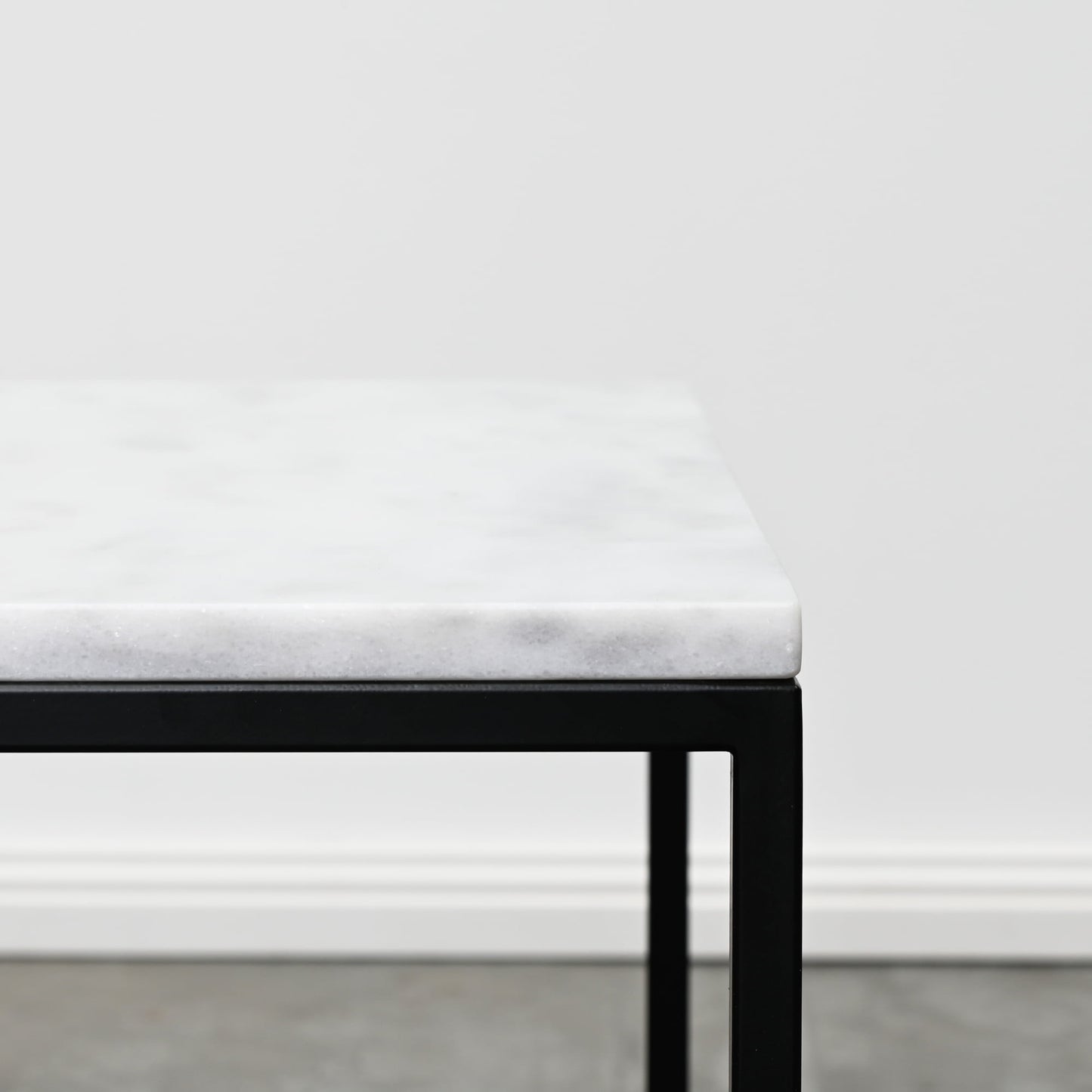 RENO COFFEE TABLE MEDIUM – WHITE MARBLE