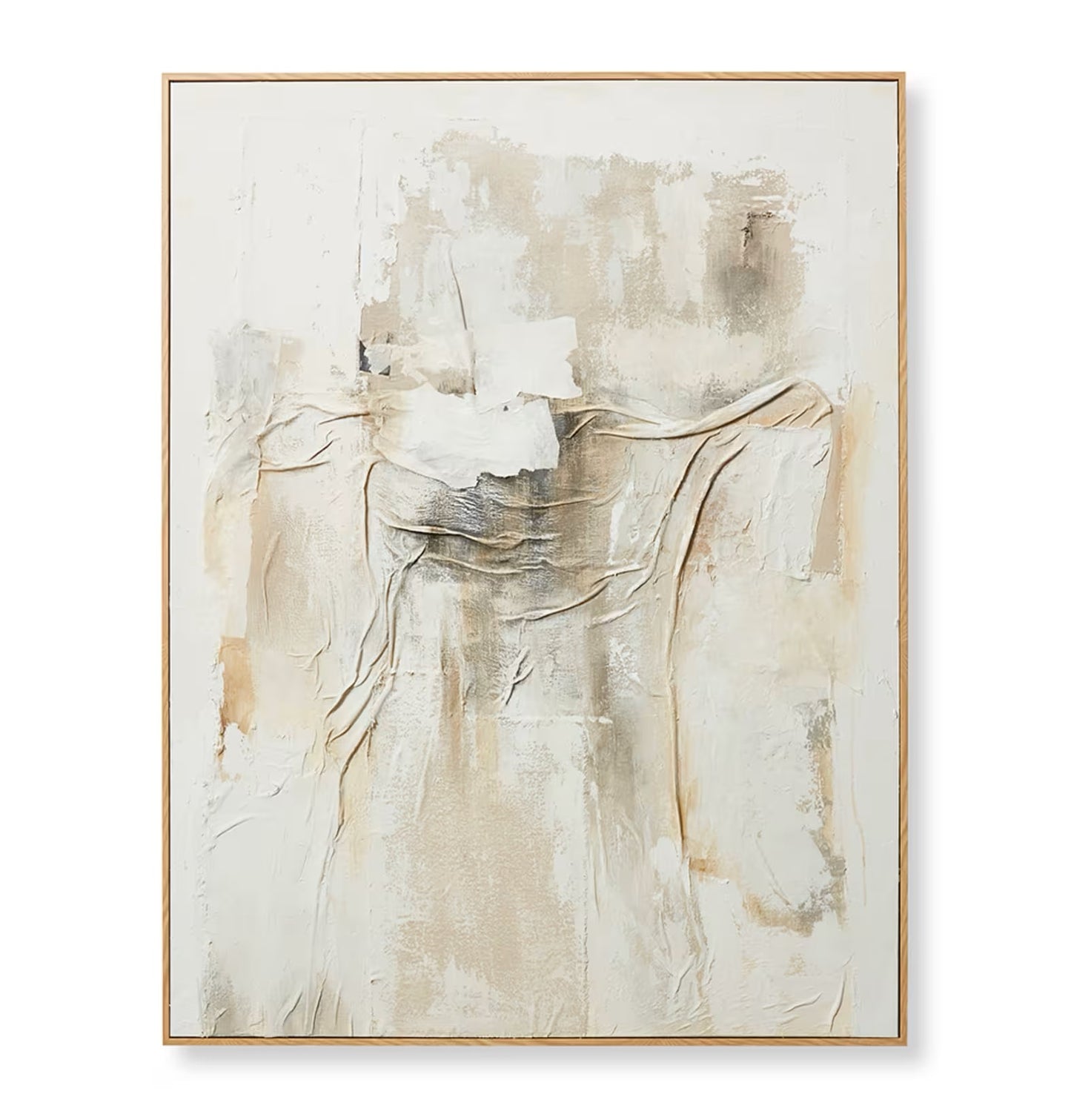 Taseen Hand Painted Wall Art - 120 x 5 x 150cm