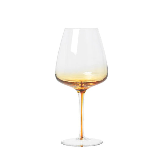 BROSTE Amber Red Wine Glass