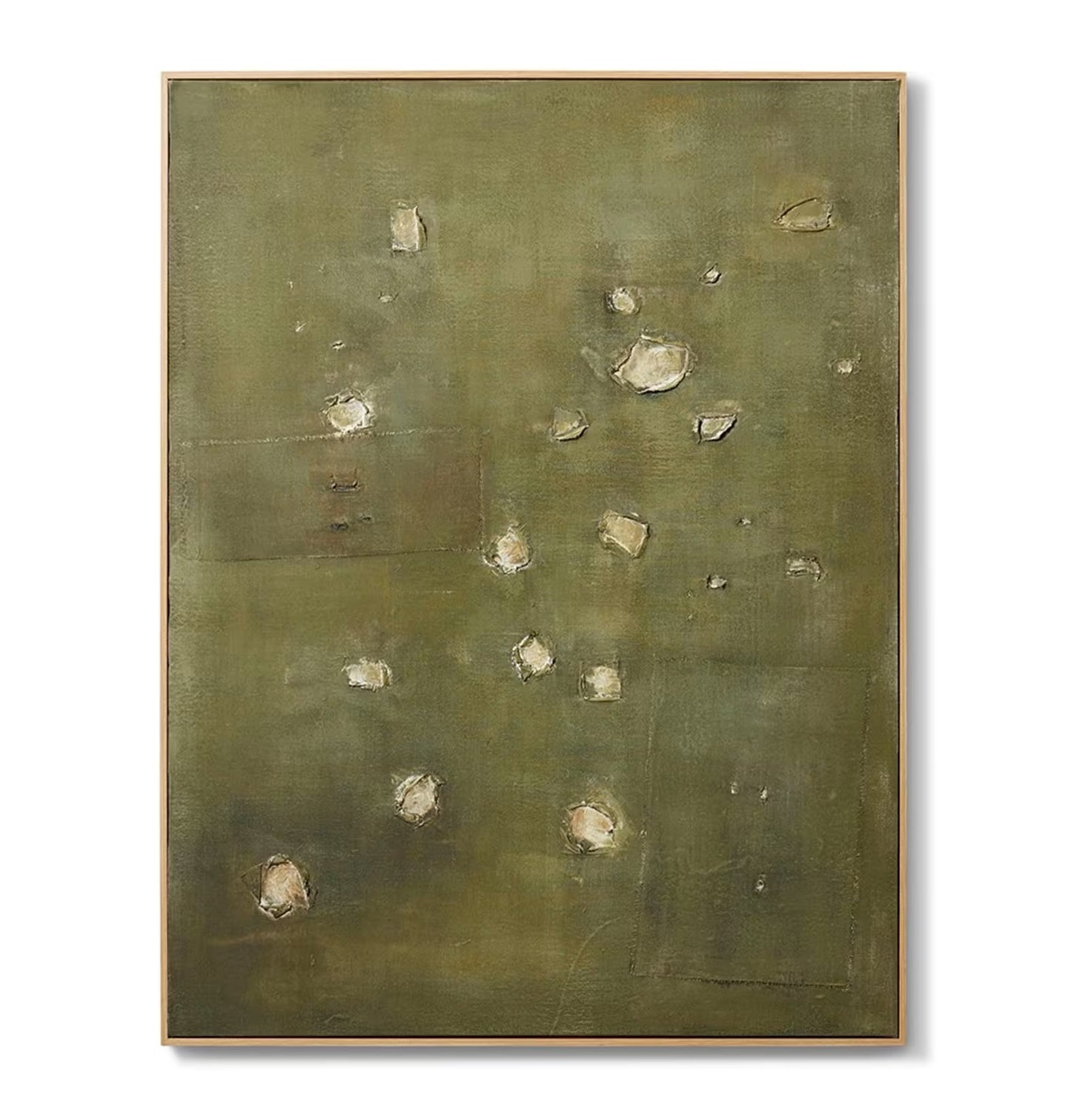 Sekou Hand Painted Wall Art - 120 x 5 x 150cm