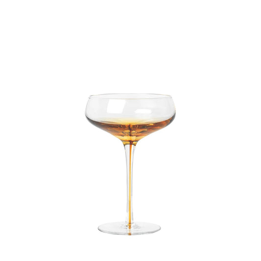 BROSTE Amber Cocktail Glass