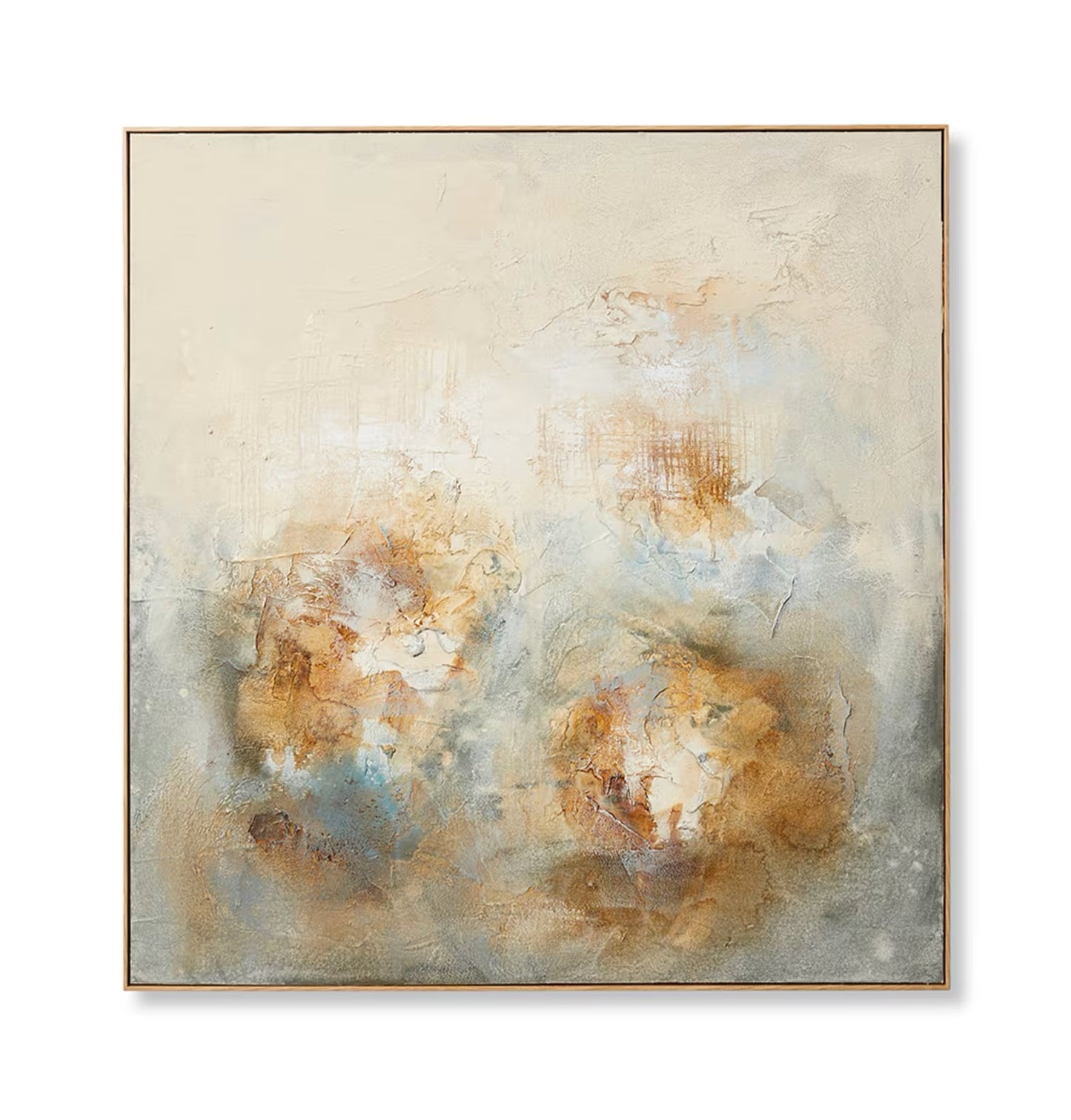 The Secret Hand Painted Wall A - 120 x 5 x 120cm