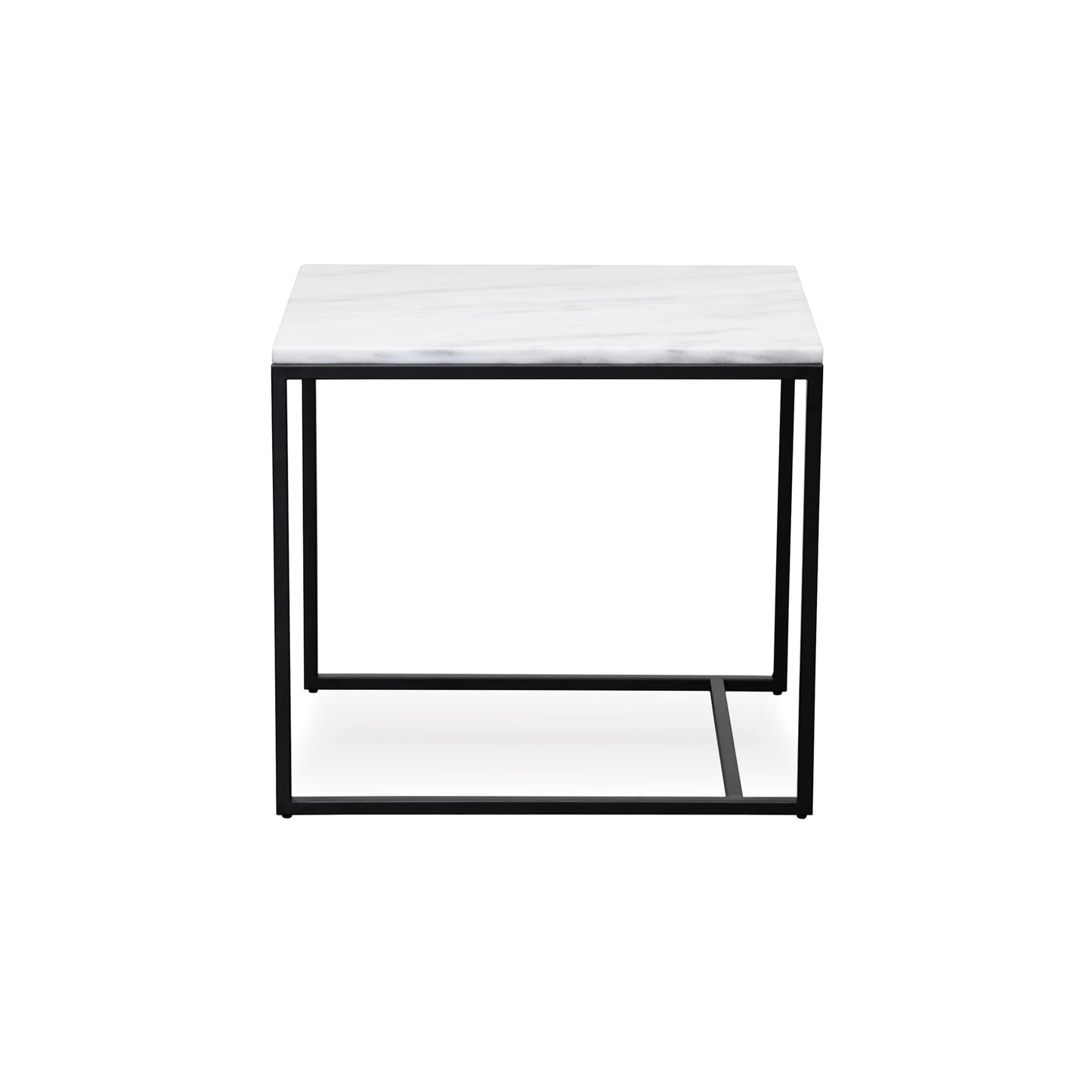RENO SIDE TABLE MEDIUM – WHITE MARBLE