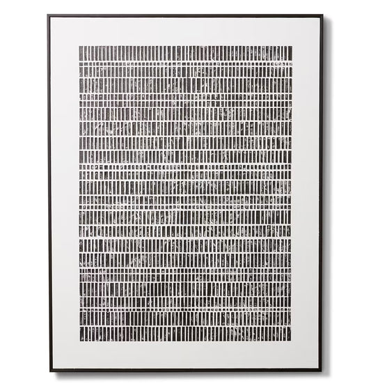 Shawnee Hand Painted Wall Art - 120 x 5 x 150cm