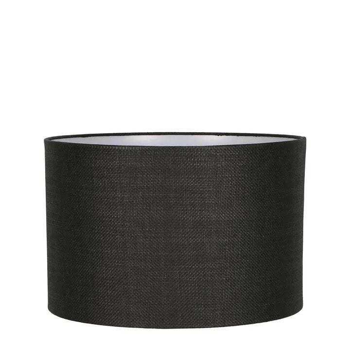 JAVA CYLINDER LAMP SHADE - L - BLACK