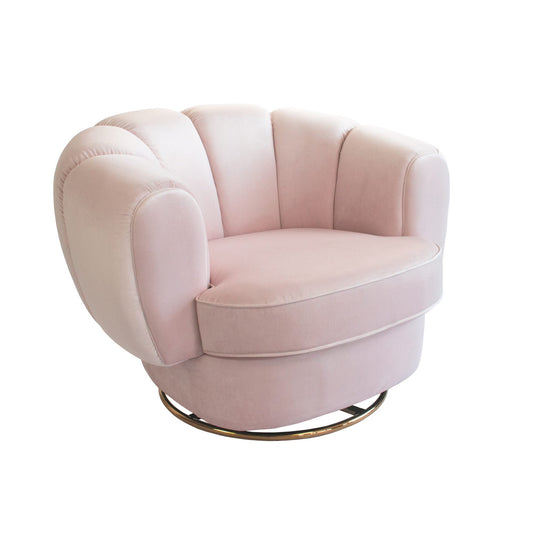 SIENA SWIVEL CHAIR – ROSE WATER