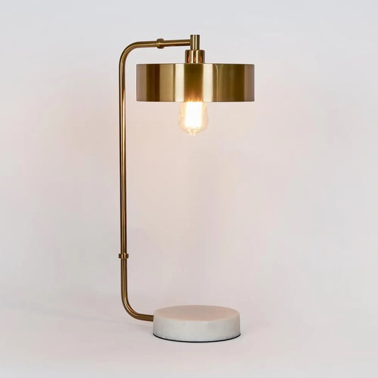 ATLAS TABLE LAMP ANTIQUE BRASS