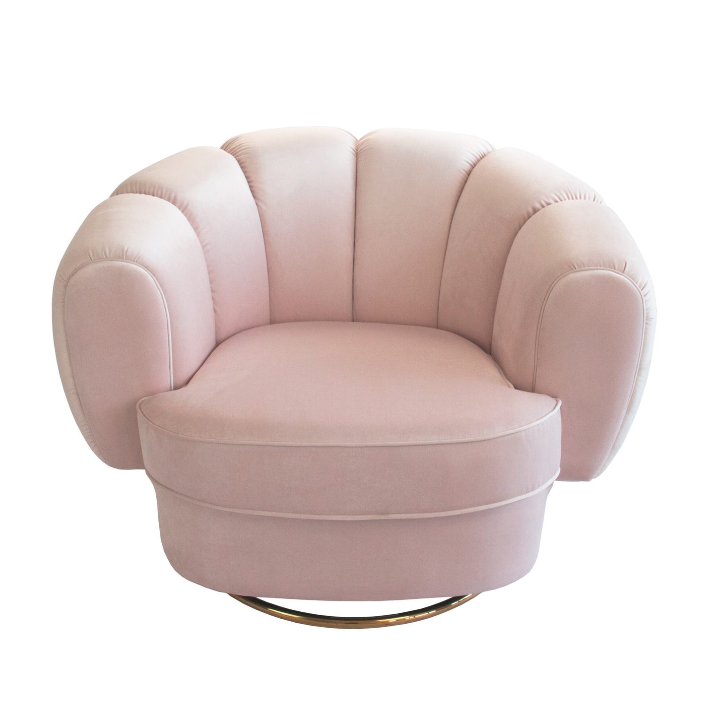 SIENA SWIVEL CHAIR – ROSE WATER