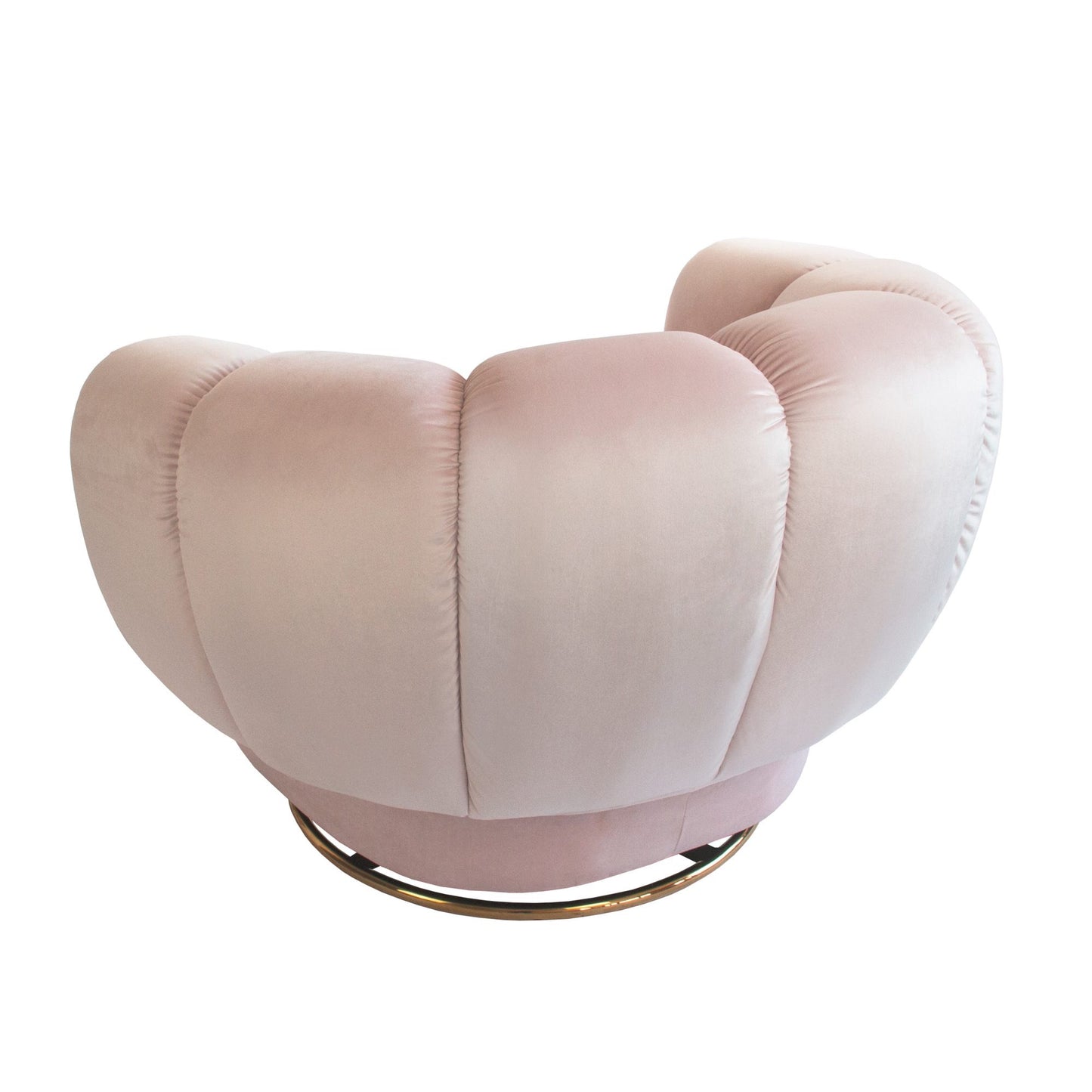 SIENA SWIVEL CHAIR – ROSE WATER