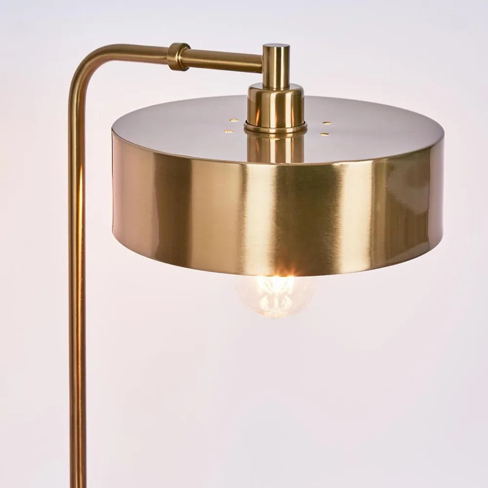 ATLAS TABLE LAMP ANTIQUE BRASS