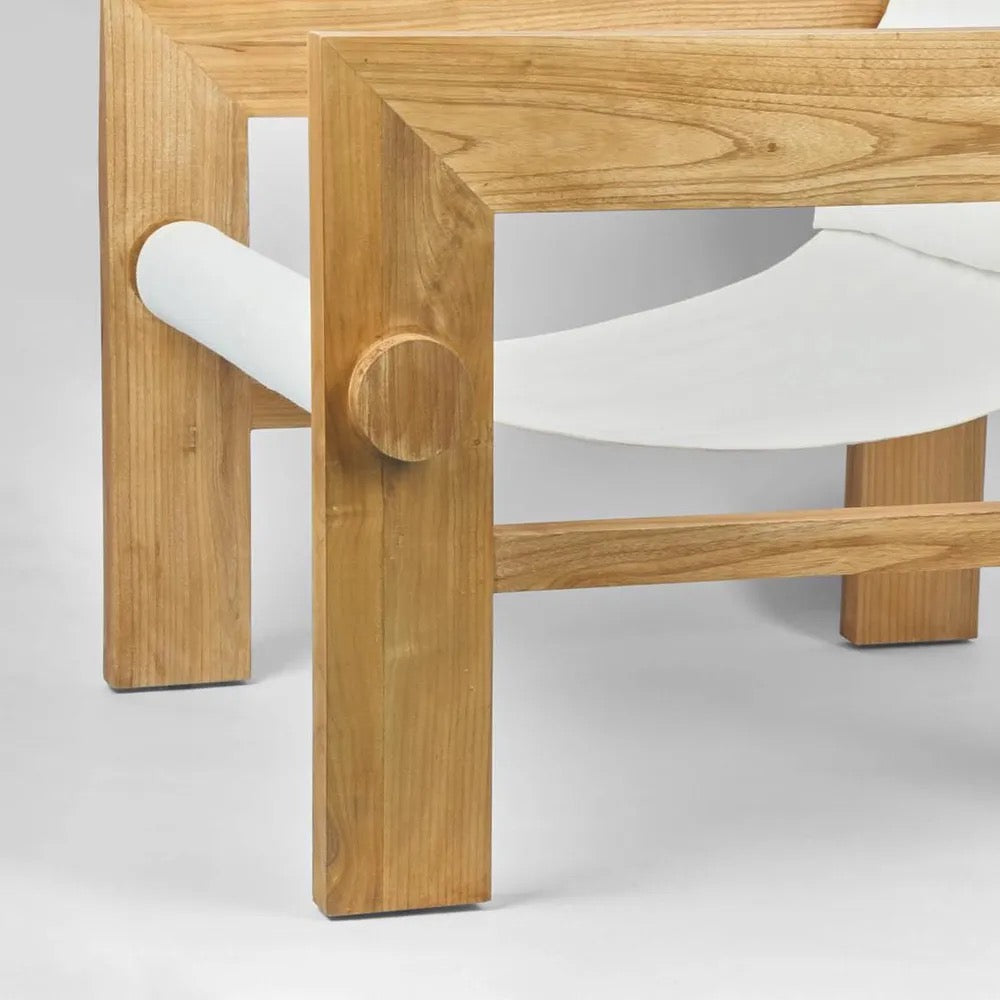 TWYLA ARMCHAIR WHITE SEAT