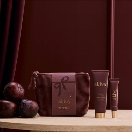 hand & lip gift set SWEET PLUM & BERRIES