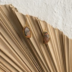 OLIVIA SROP EARRING - GOLD PLATED