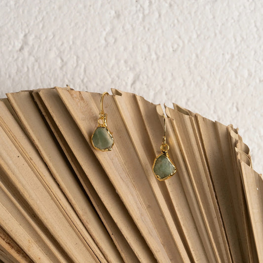 SYMA HUGGIE EARRINGS - GOLD PLATED
