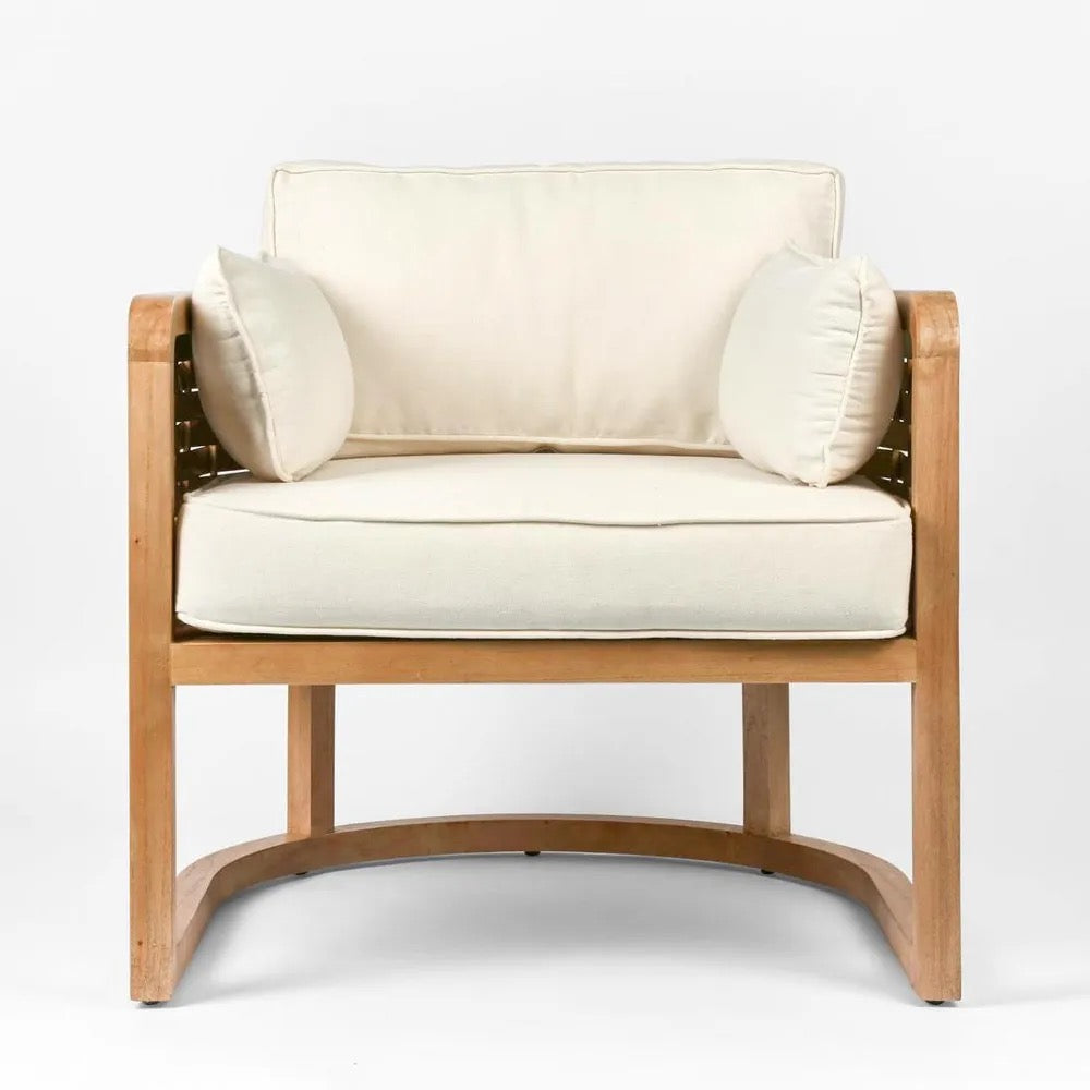 WEAVE OCCASIONAL ARMCHAIR NATURAL