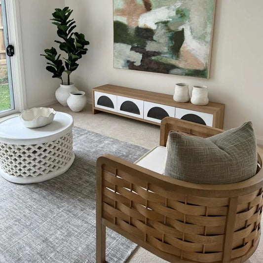 WEAVE OCCASIONAL ARMCHAIR NATURAL