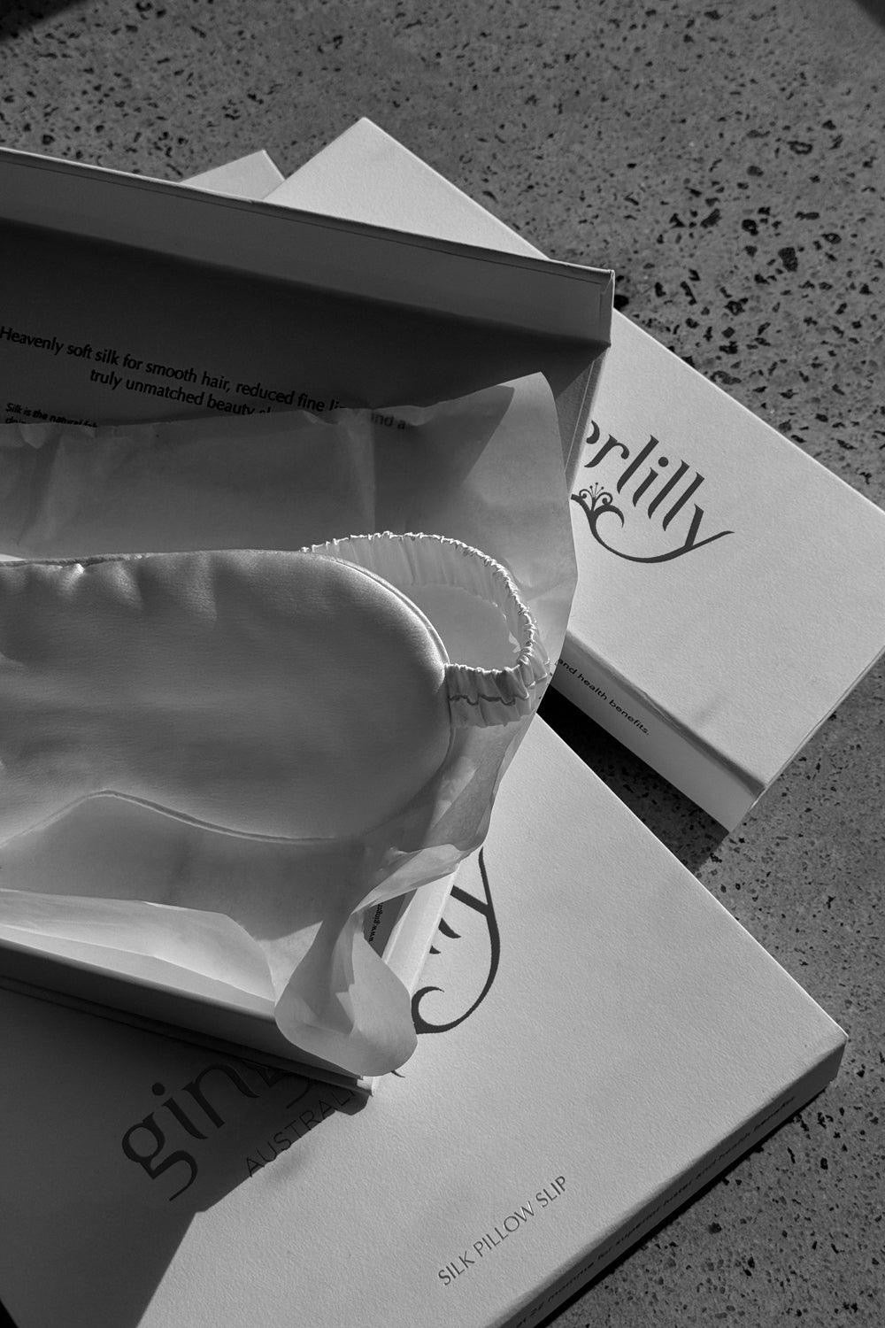 Opulent Ivory Pure Silk Eyemask