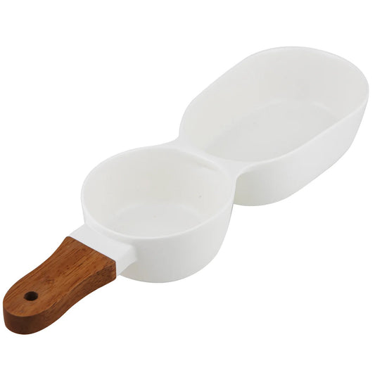 Essentials 2 Part White Serve Stick