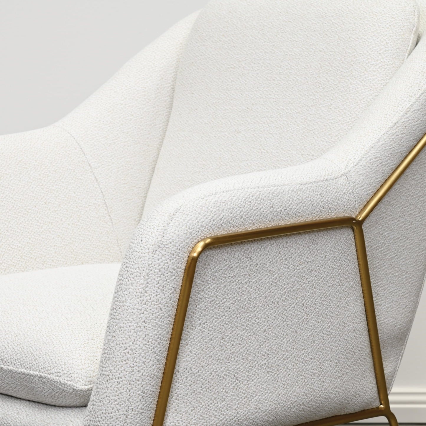 MILAN ARMCHAIR – GUSTO WHITE