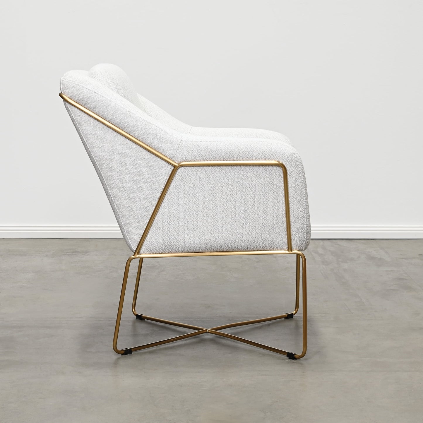 MILAN ARMCHAIR – GUSTO WHITE