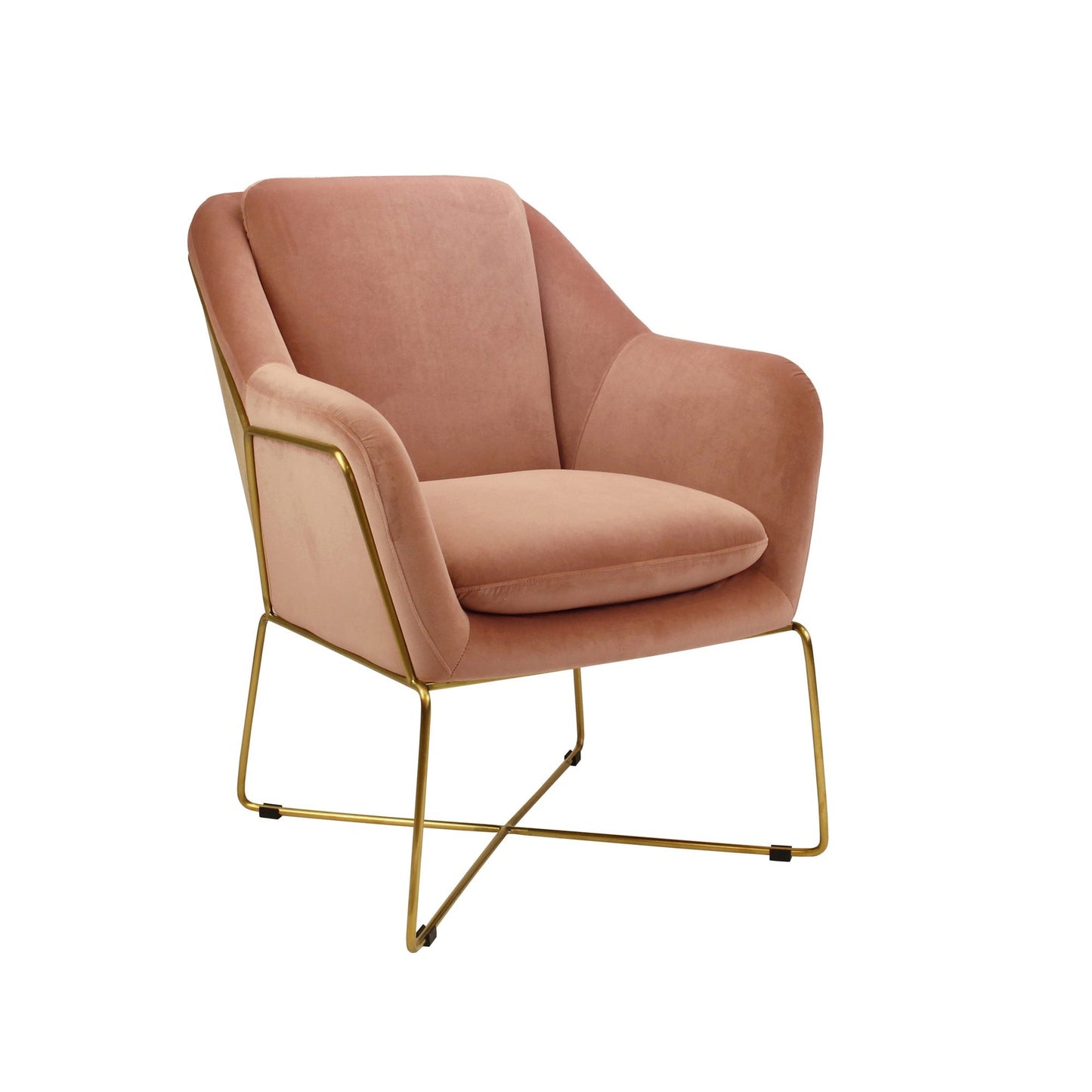 MILAN ARMCHAIR – BLUSH