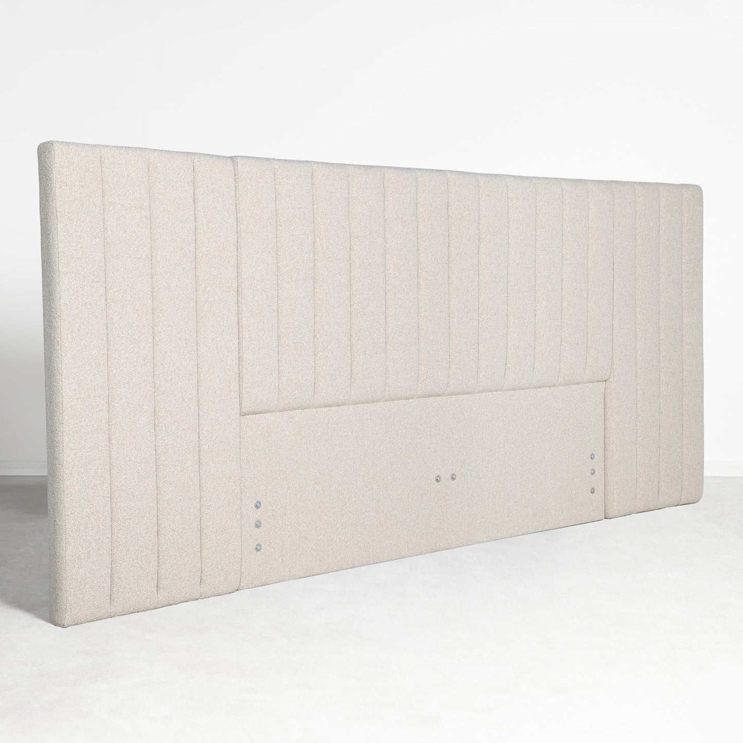 RENEE – HEADBOARD WITH WING – KING – OATMEAL