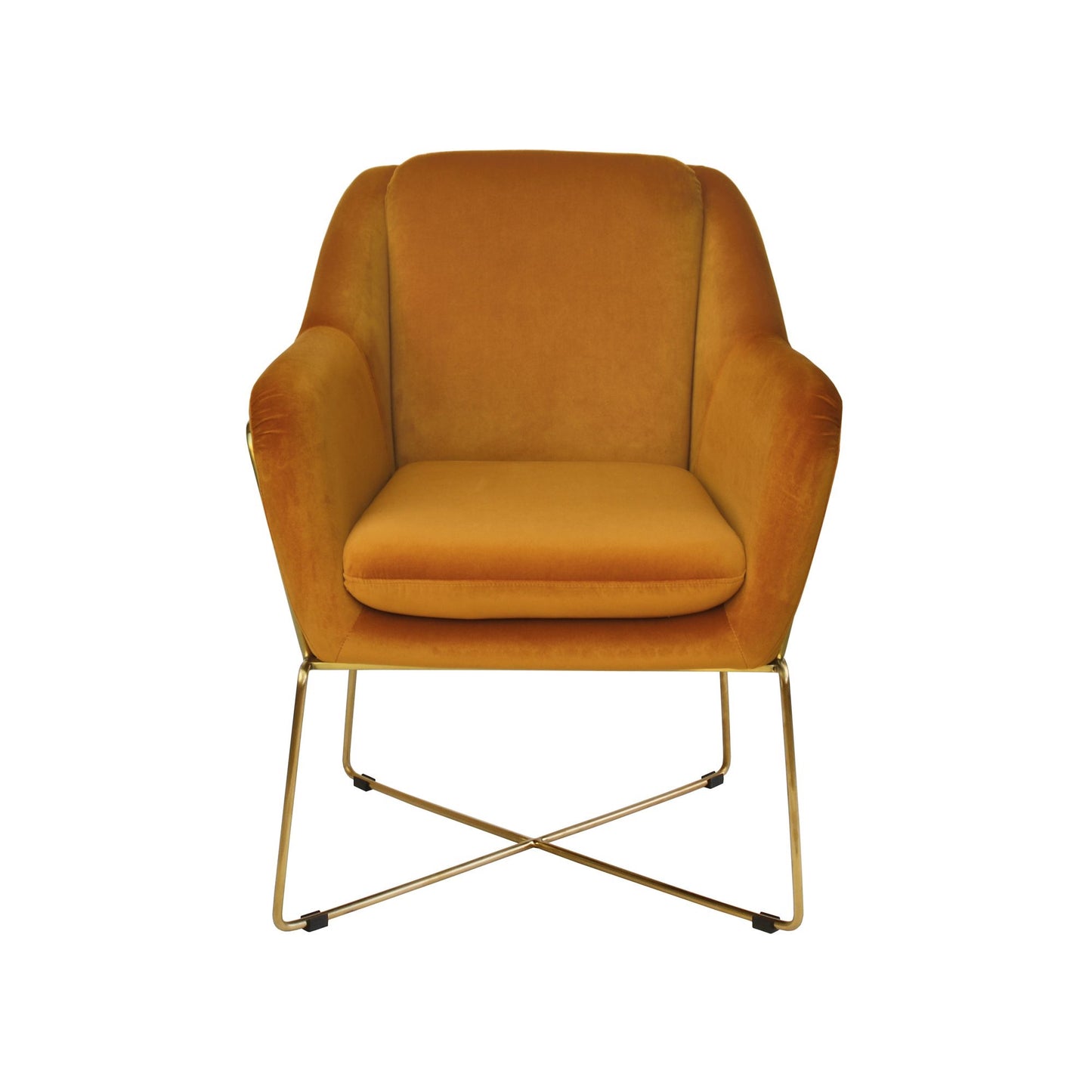 MILAN ARMCHAIR – DARK AMBER